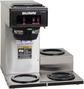 Bunn 13300.0003 VP17-3SS3L Pourover Commercial Coffee Brewer