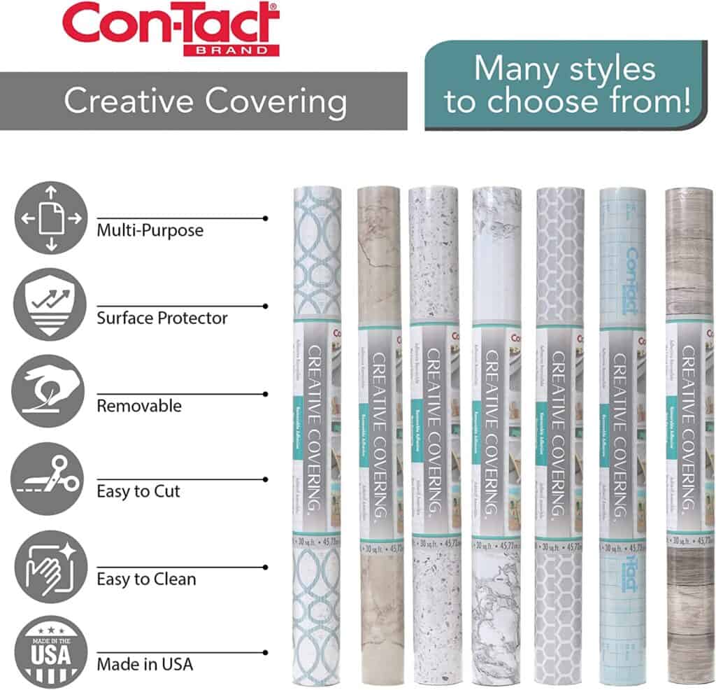 Con-Tact Creative Covering Self-Adhesive Vinyl Shelf and Drawer Liner