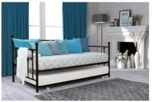 DHP Manila Metal Twin Size Daybed and Trundle