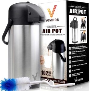 Vondior 102 Oz Thermal Carafe with Coffee Dispenser