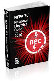 National Electrical Code 2020 book which sets the standards 